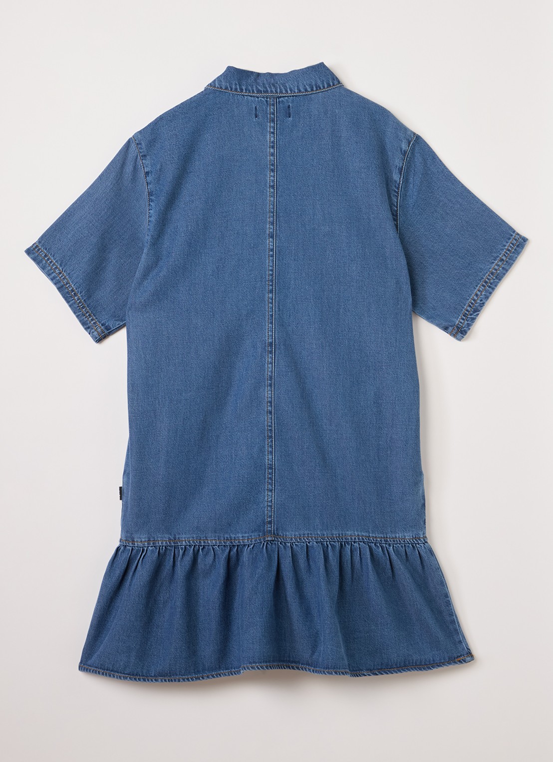 Molo Celise blousejurk  - achterkant 3 indigo