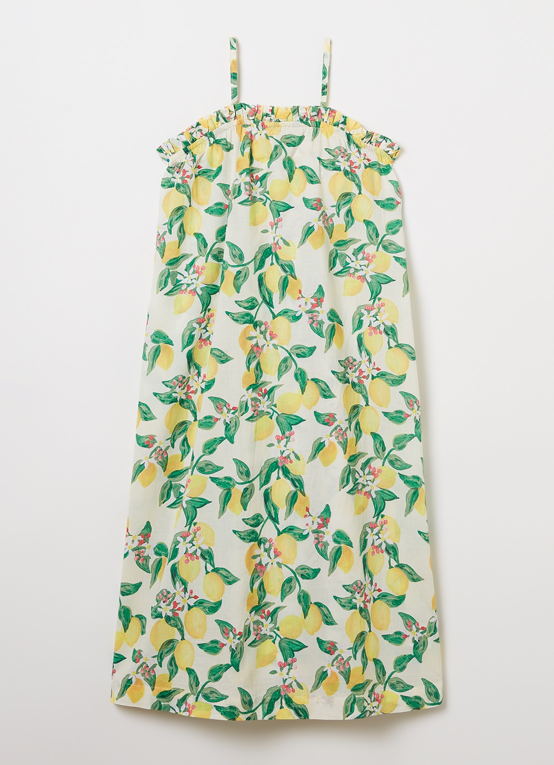 Molo Connie rok met print - voorkant 2 citroengeel