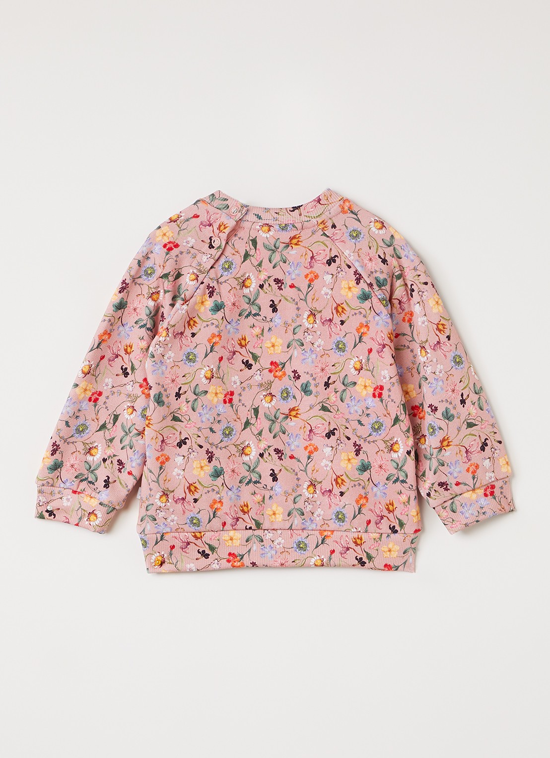 Molo Disc sweater met print - voorkant 2 lime