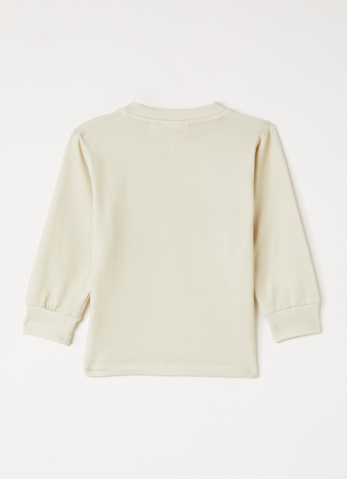 Molo Eloy longsleeve met print - voorkant 2 lichtgeel
