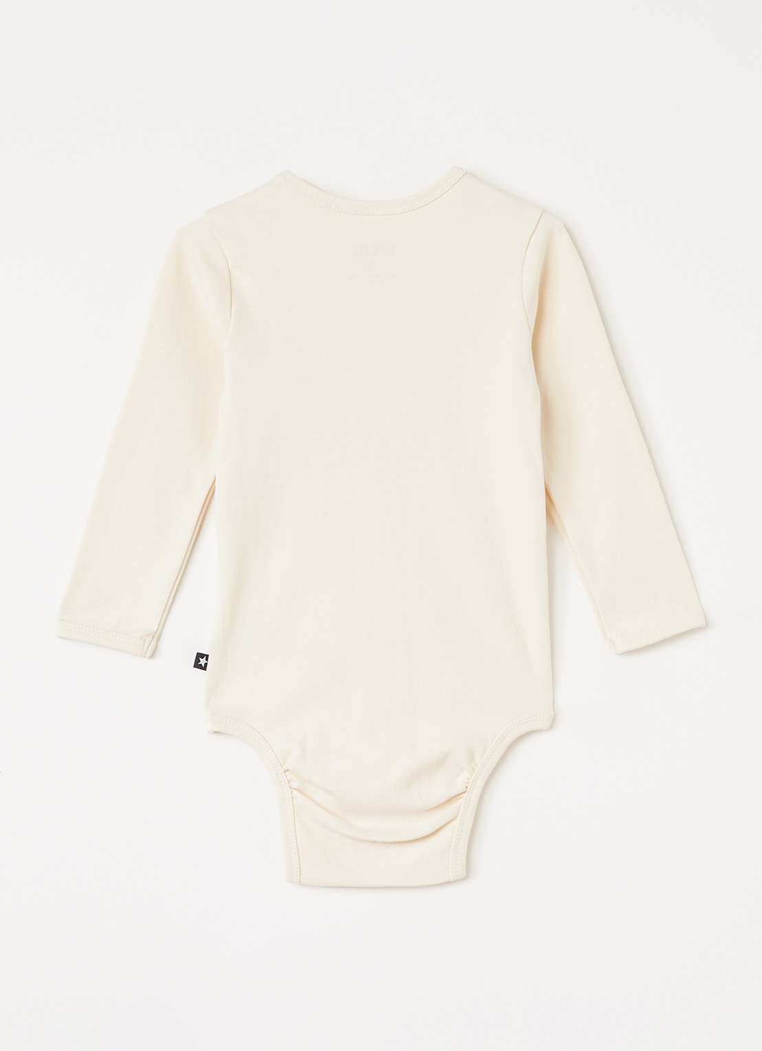 Molo Foss romper met print - voorkant 2 beige