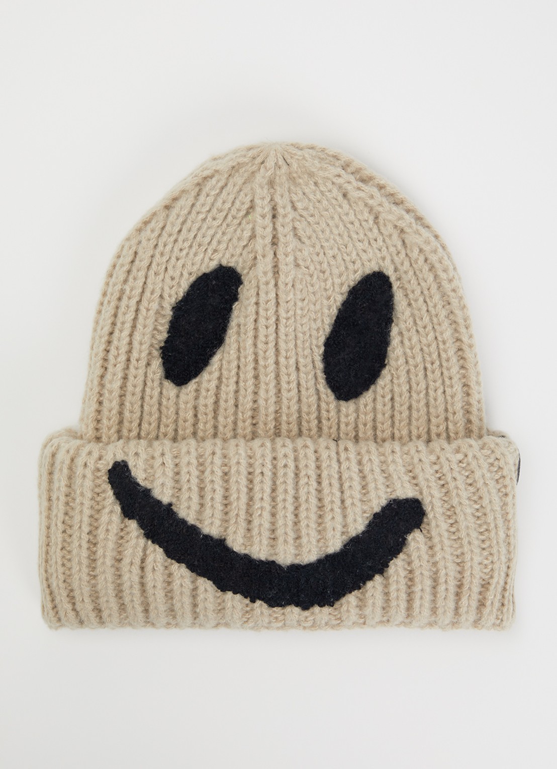 Molo Kim muts met print - voorkant beige