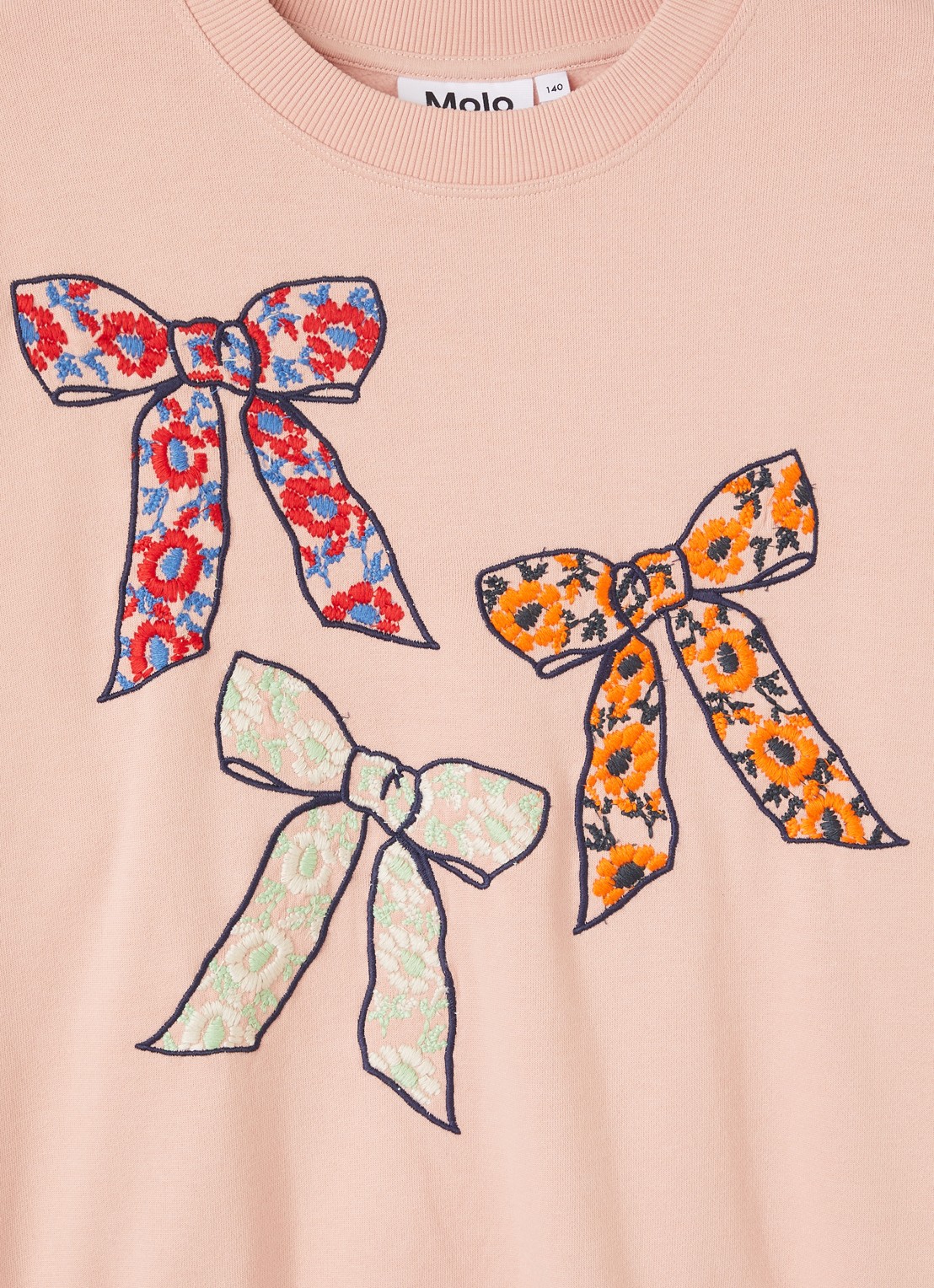 Molo Marika sweater met print - detail 3 roze
