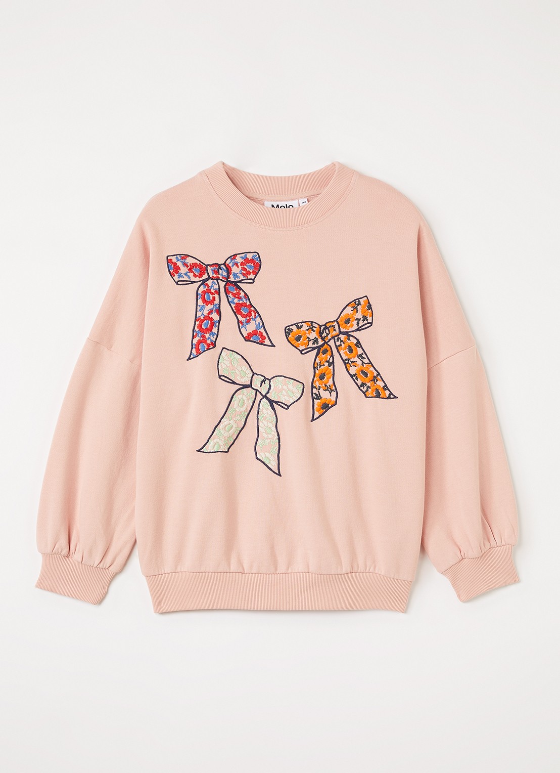Molo Marika sweater met print - voorkant roze