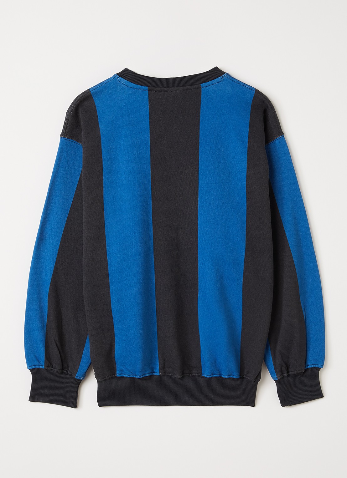 Molo Monti sweater met print - voorkant 2 royalblauw