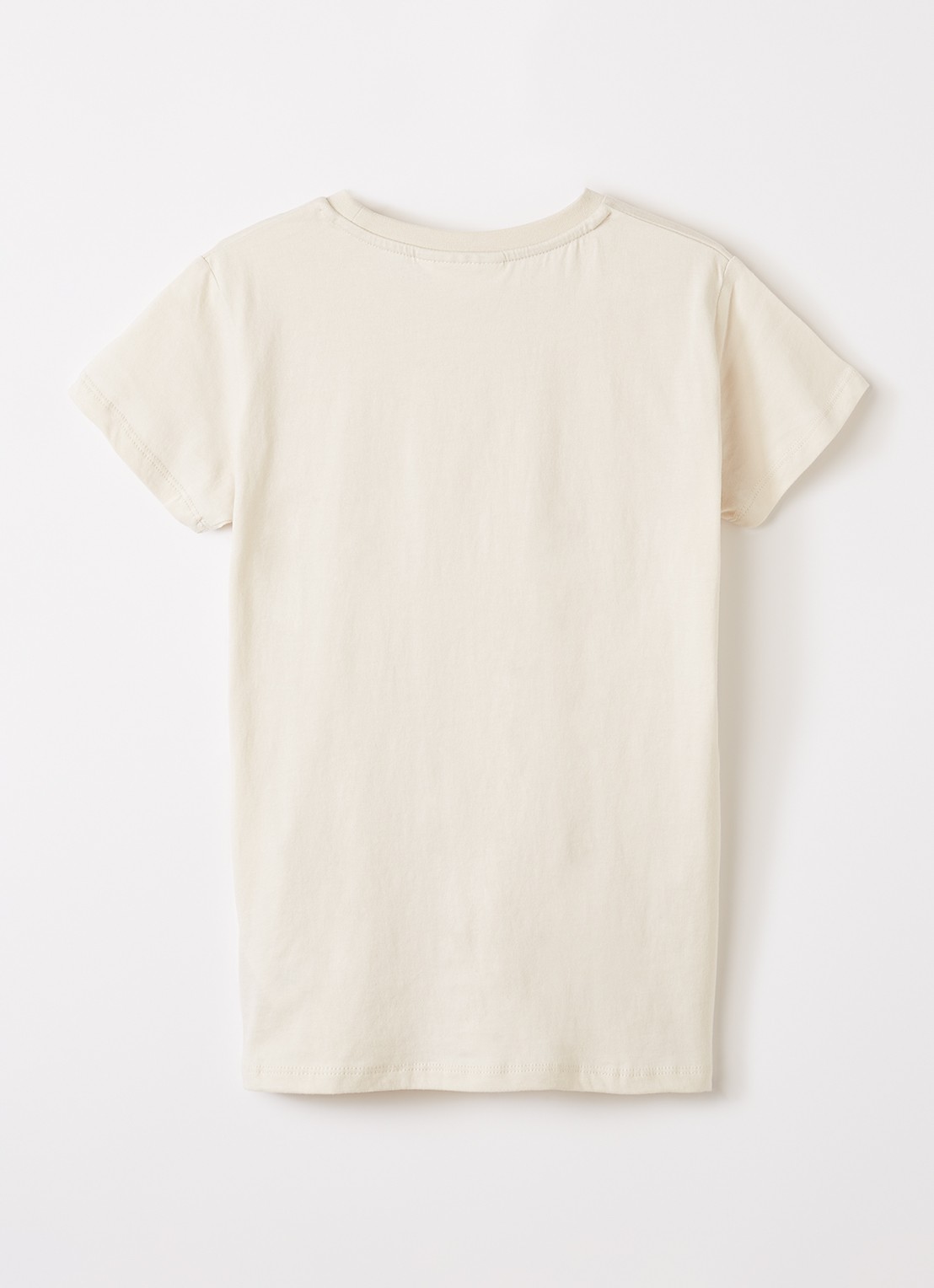 Molo Ranva T-shirt met pailletten - voorkant 2 zand