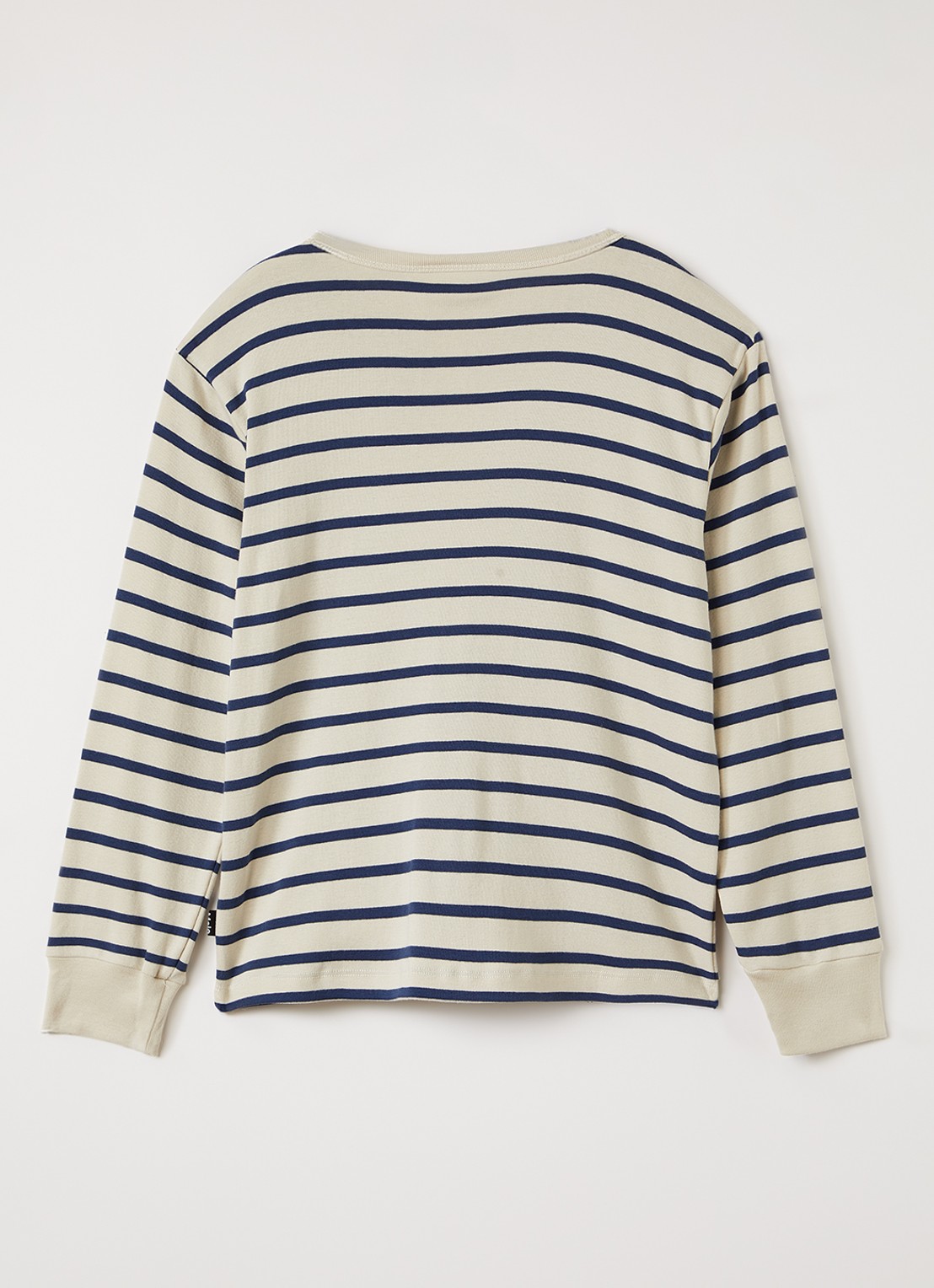 Molo Riff longsleeve met print - voorkant 2 beige