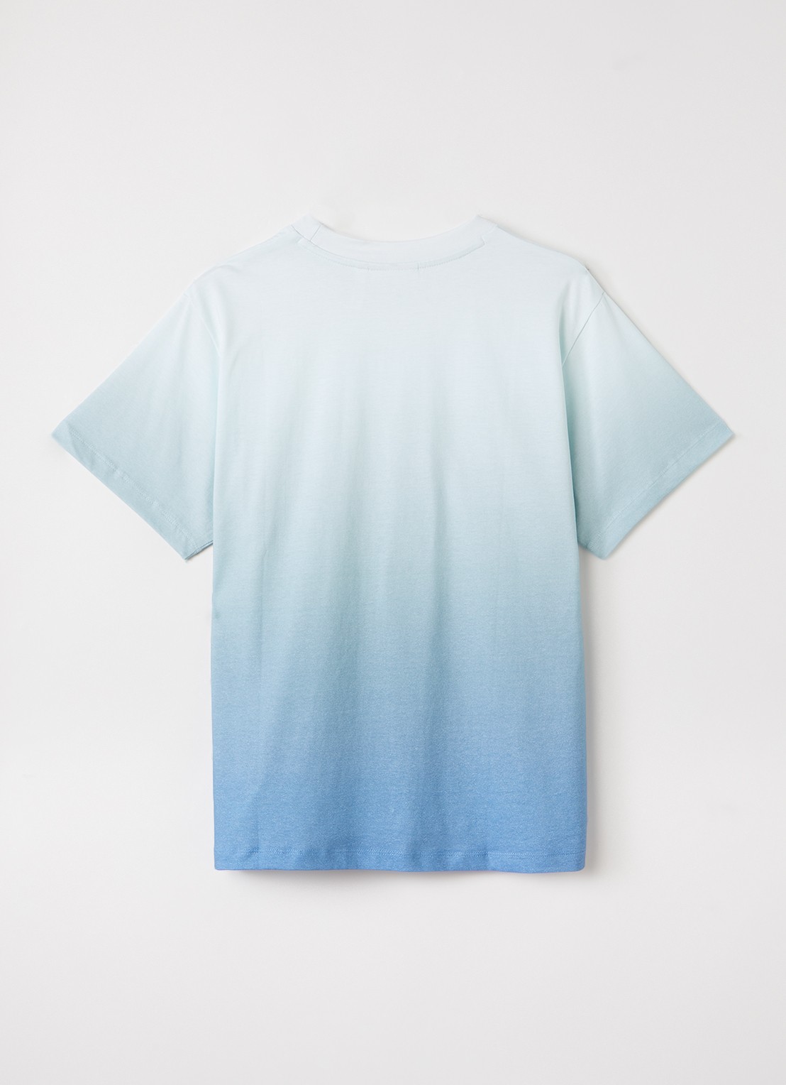 Molo Rodney T-shirt met dip-dye - voorkant 2 lichtblauw