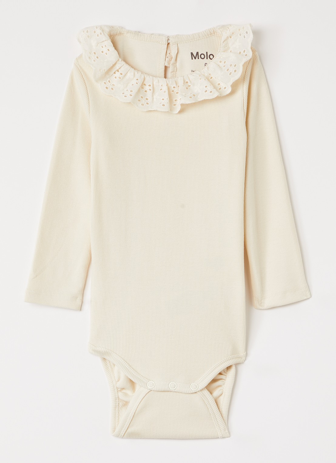 Molo Romper met kraag - voorkant creme
