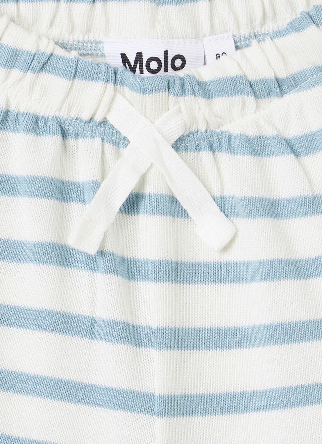 Molo Skie loose fit korte broek  - detail 3 staalblauw