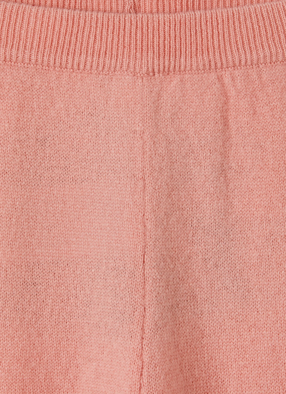 Molo Solana tapered fit babybroek van wol - detail 3 lichtroze