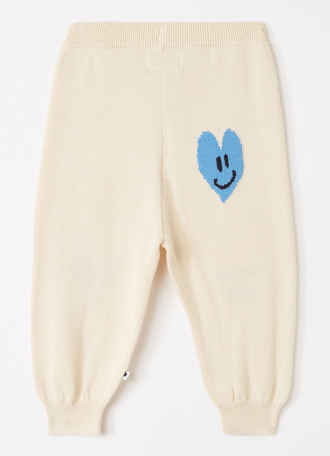 Molo Solana tapered fit joggingbroek met print - voorkant 3 beige