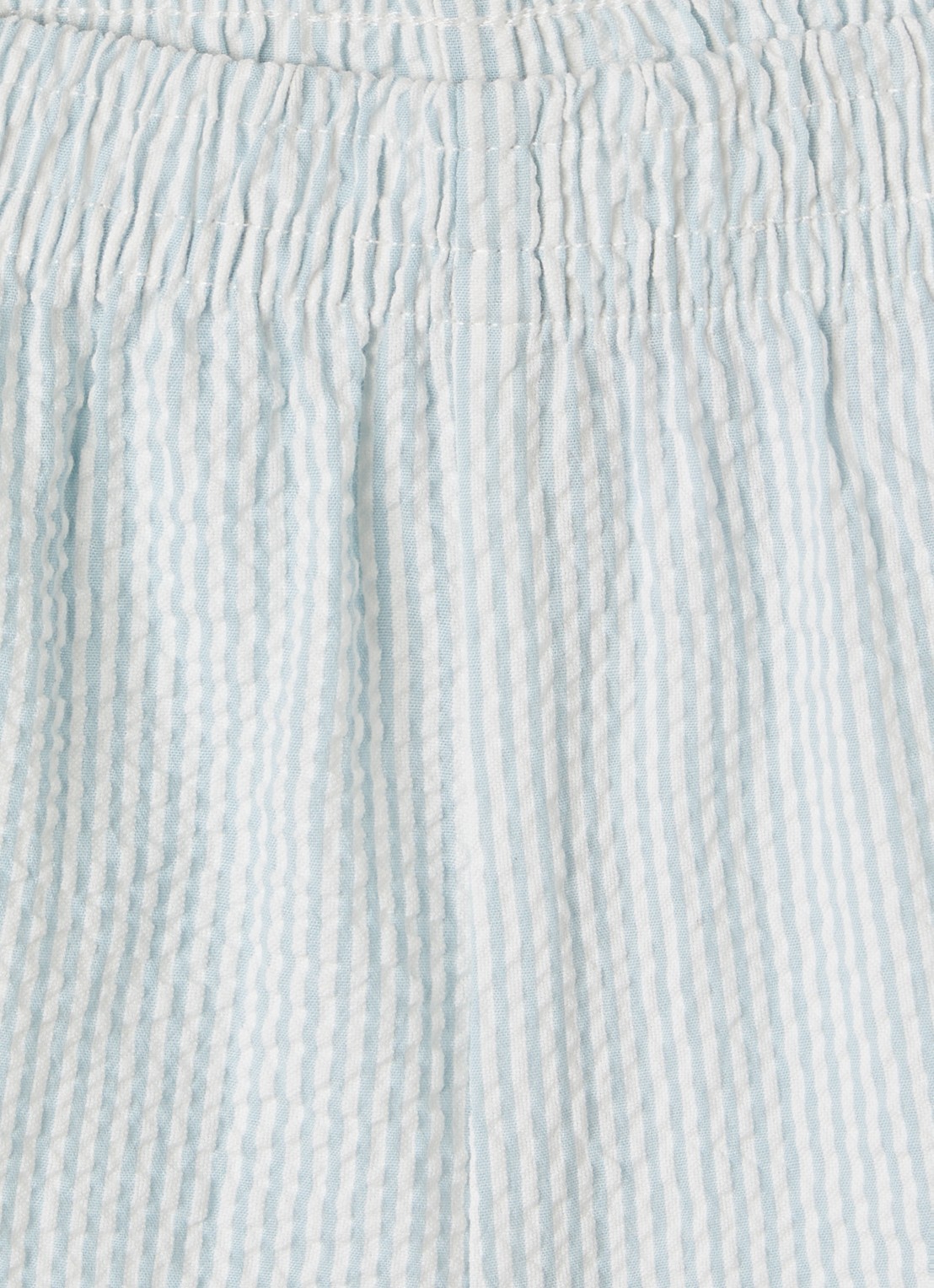 Molo Solar straight fit korte broek - detail 3 lichtblauw