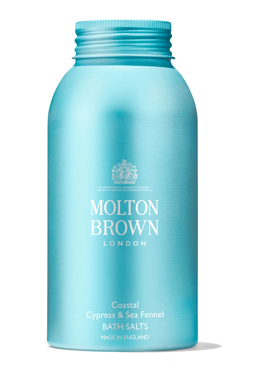 Molton Brown Coastal Cypress & Sea Fennel Bath salts - badzout - voorkant undefined