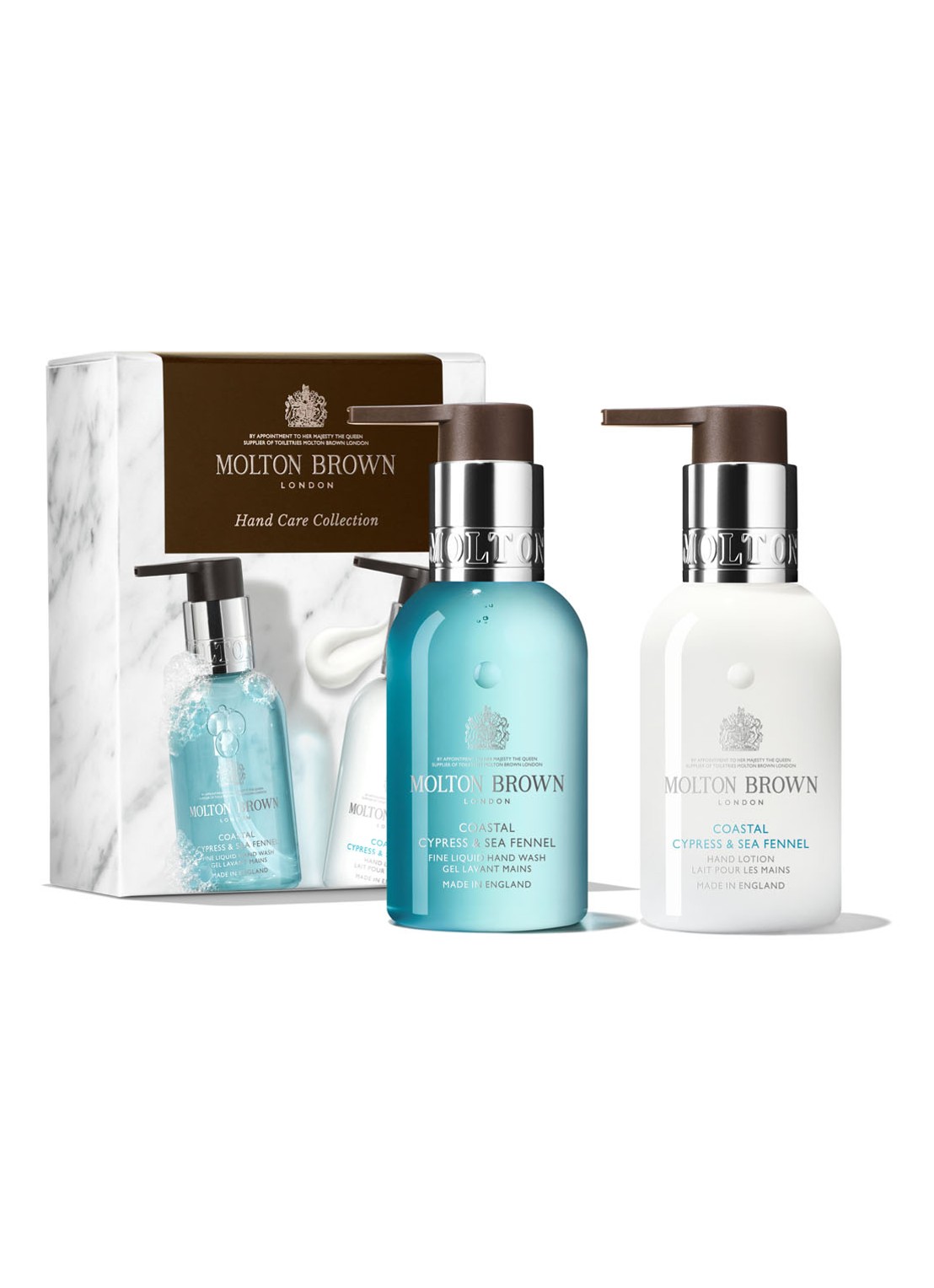 Molton Brown Coastal Cypress & Sea Fennel Hand Care Collection - verzorgingsset - voorkant 3 undefined