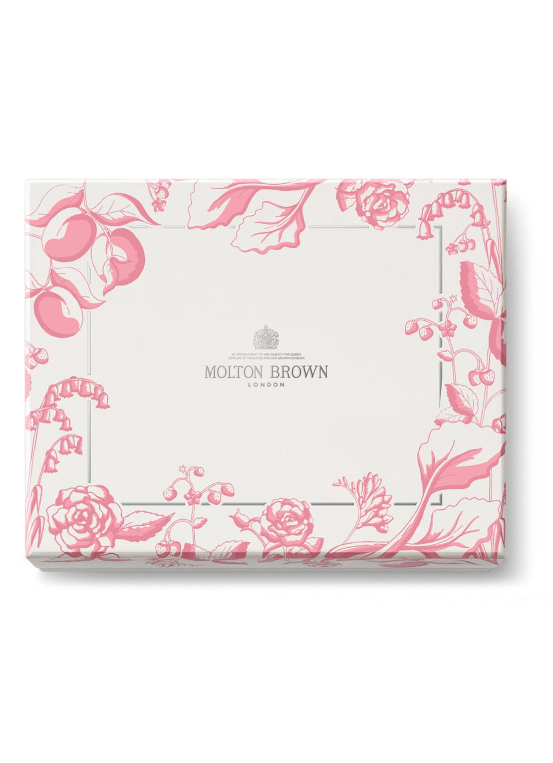 Molton Brown Deicious Rhubarb & Rose 2022 Bathing Trio Set - Limited Edition geschenkset - voorkant 4 undefined