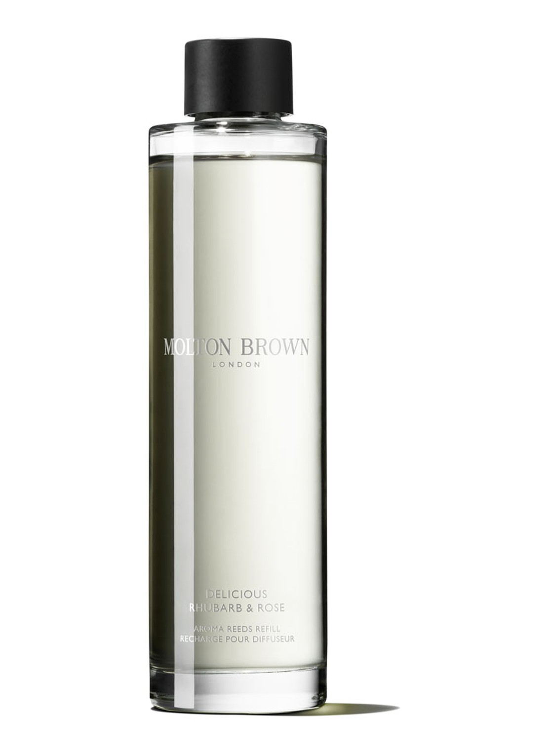 Molton Brown Delicious Rhubarb & Rose Aroma Reeds - geurstokjes 150 ml - voorkant undefined