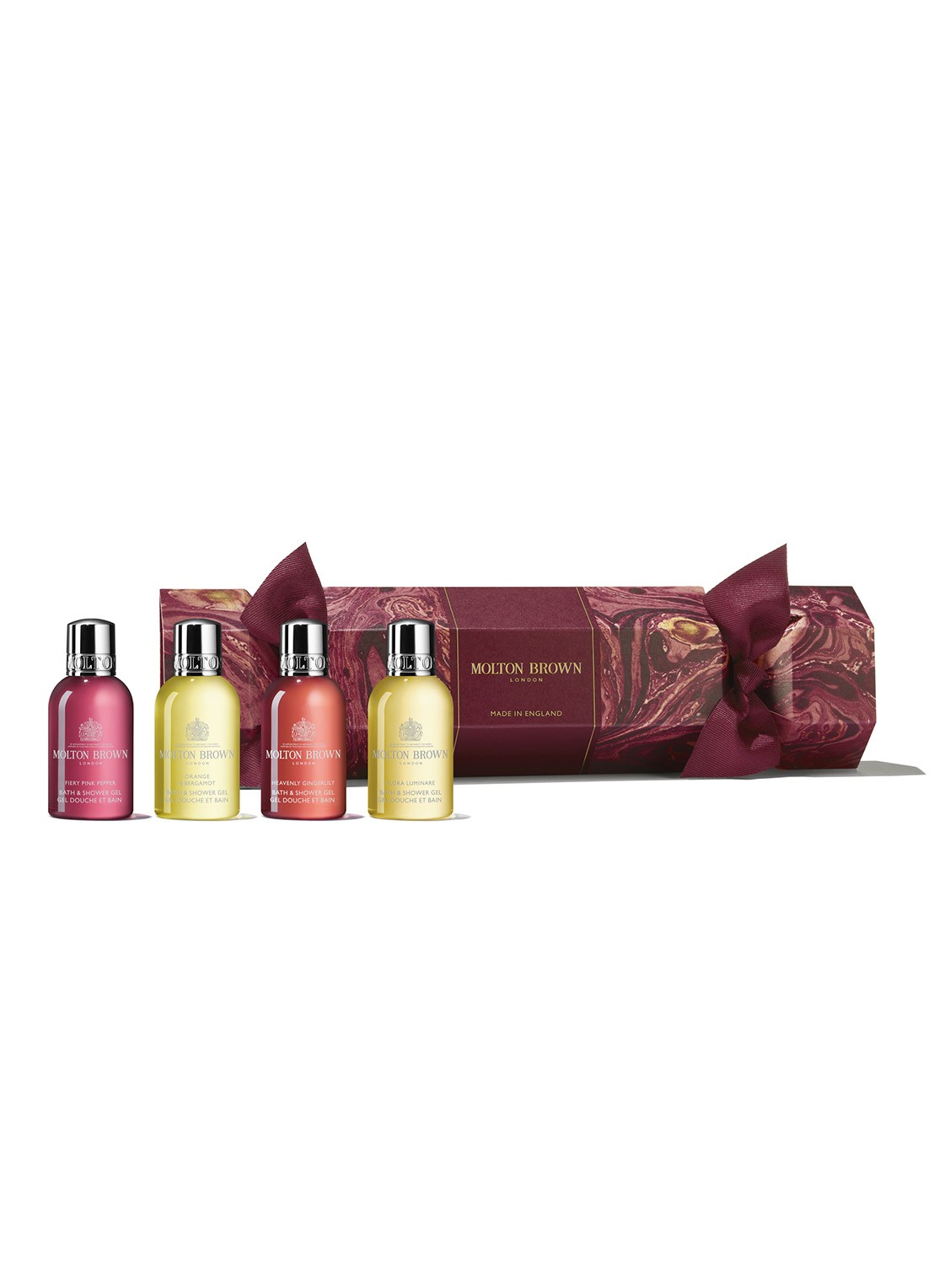 Molton Brown Floral & Spicy Christmas Cracker - Limited Edition bad- & douchegel - voorkant undefined