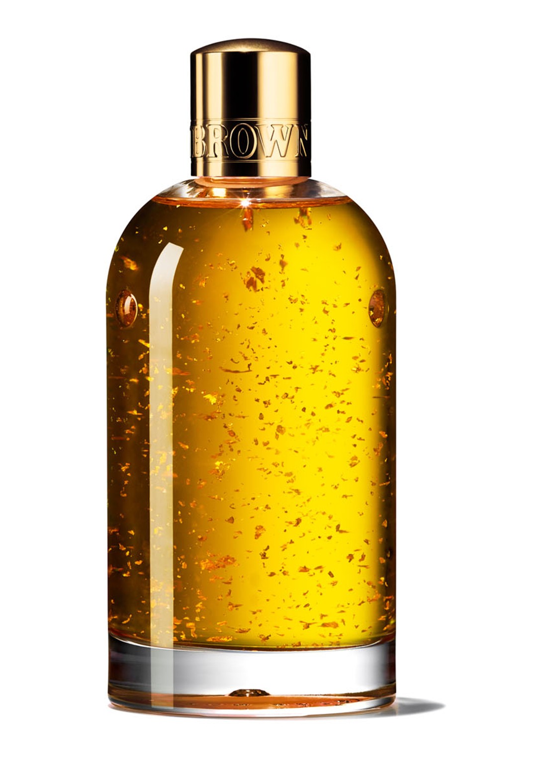 Molton Brown Mesmerising Oudh Accord & Gold Precious Bathing Oil - badolie - voorkant 2 undefined