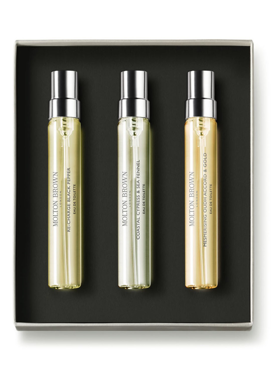 Molton Brown Mini Woody & Aromatic Eau de Toilette Discovery Set – parfumset - voorkant 2 undefined