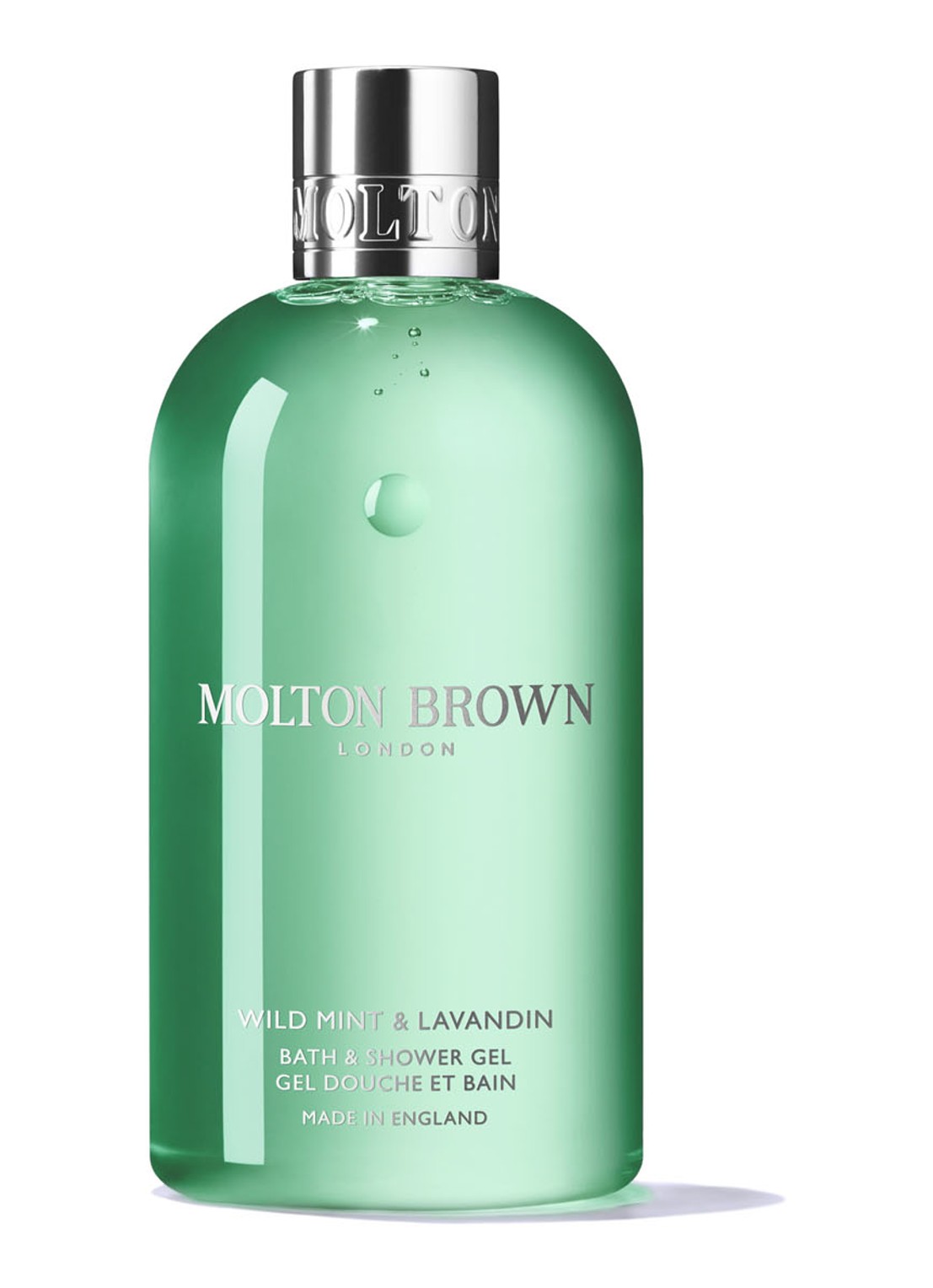 Molton Brown Wild Mint & Lavandin Body Wash - douchegel - voorkant 2 undefined