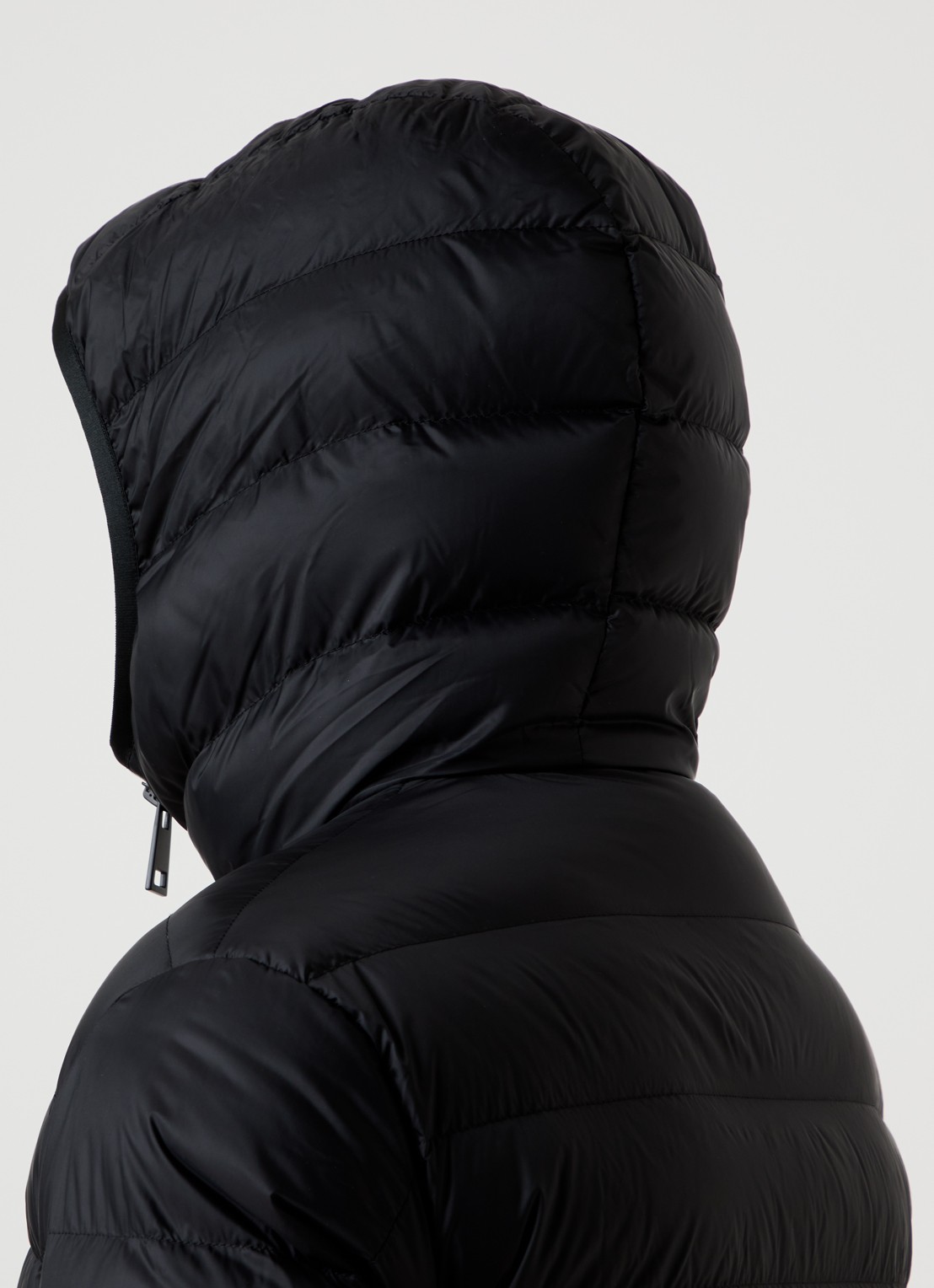 Moncler Alrai gewatteerde jas met donsvulling - detail 6 zwart