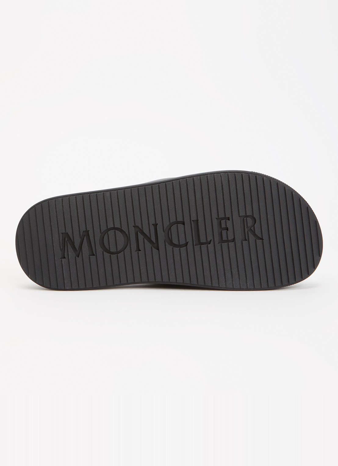 Moncler Altive slipper met logo - detail 3 zwart
