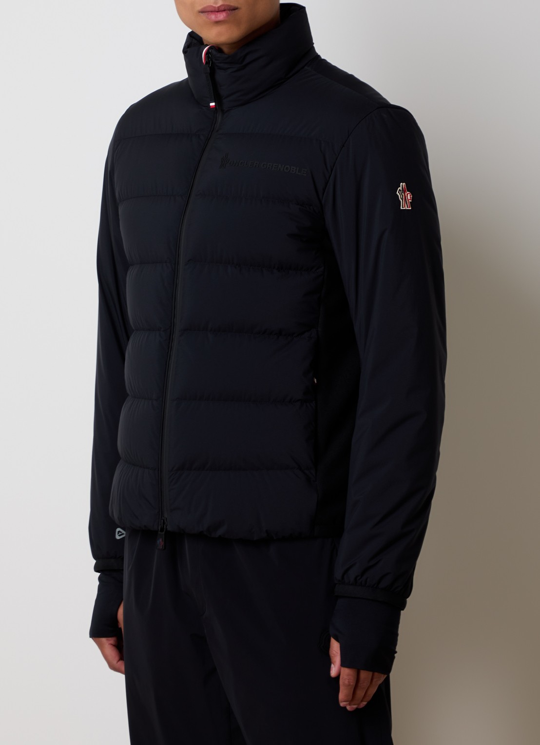 Moncler Araripe gewatteerd jack met donsvulling en waterafstotende coating - detail 3 zwart