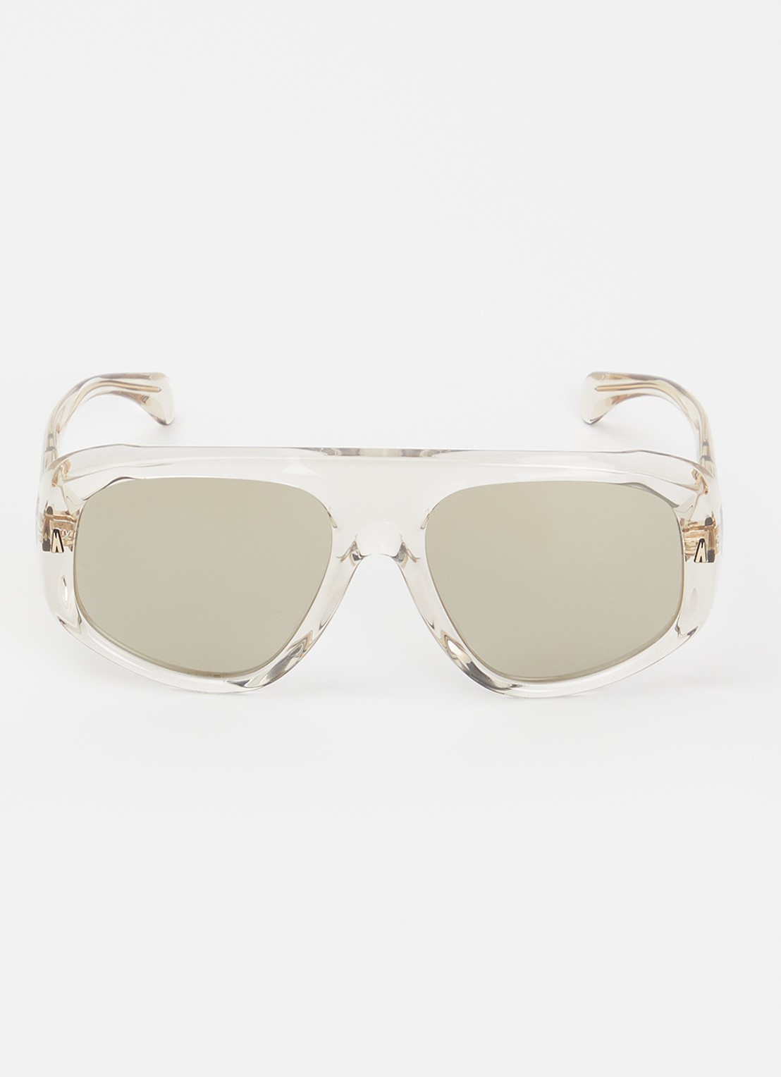 Moncler Auron zonnebril ME6035U - detail gebroken wit