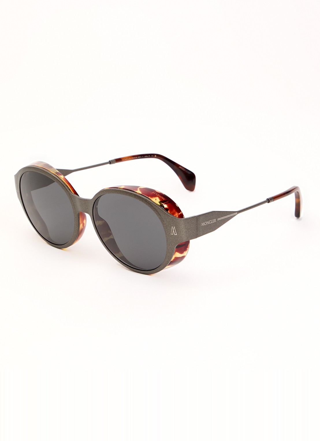 Moncler Auros zonnebril ME4005T - voorkant zilver