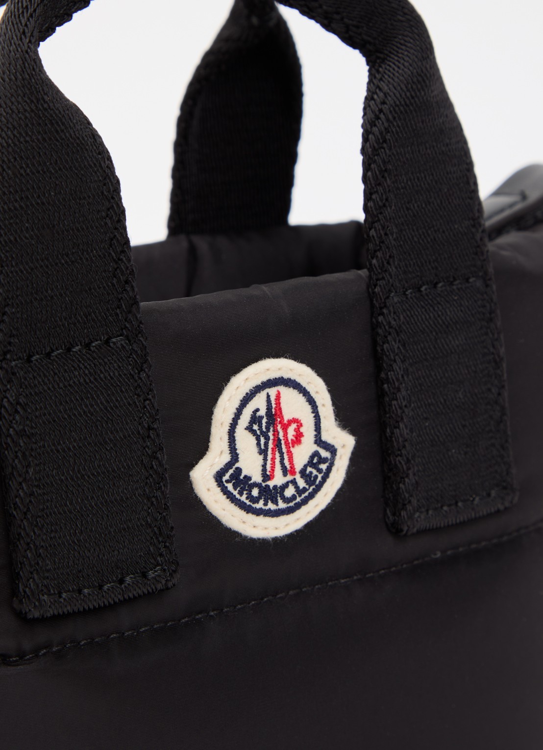 Moncler Baby Caradoc schoudertas met logo  - detail 4 zwart