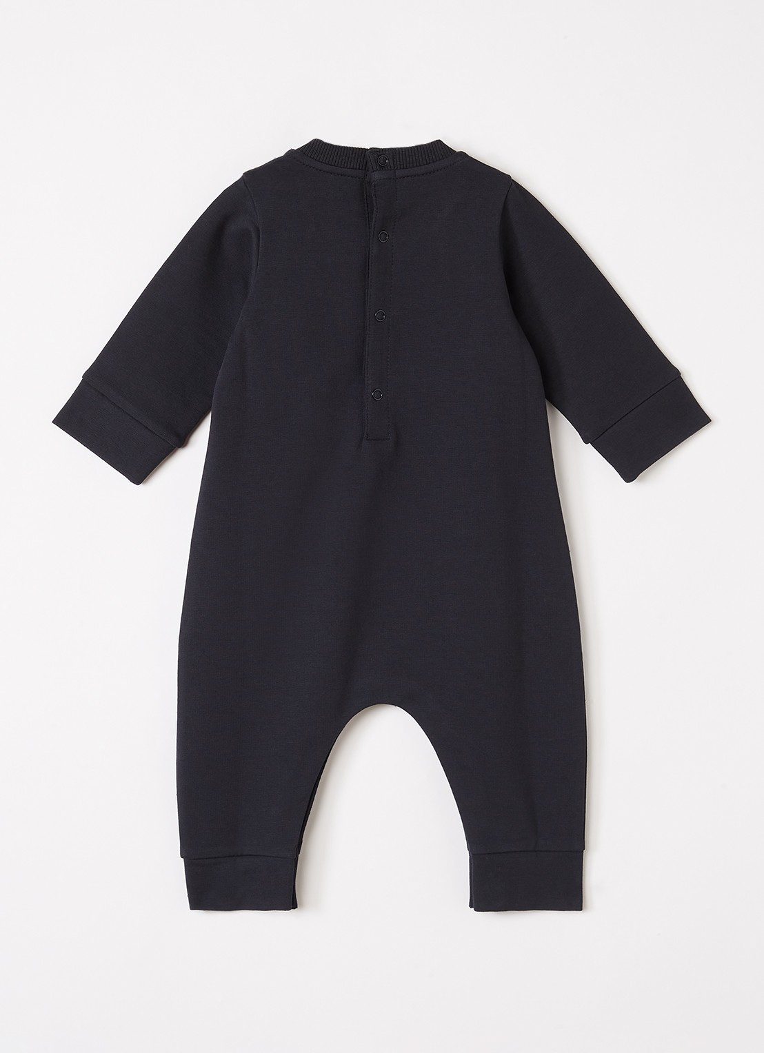 Moncler Babypak met logo in giftbox - voorkant 3 donkerblauw