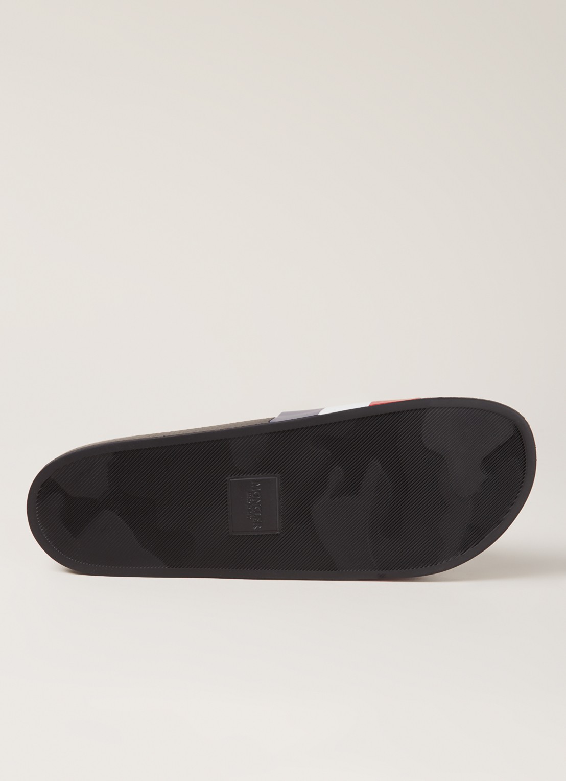 Moncler Basile slipper met logo - detail 4 zwart