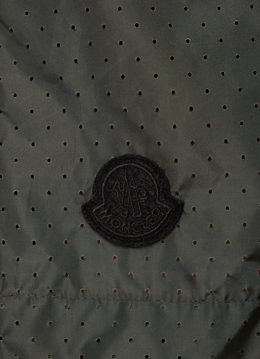 Moncler Born To Protect loose fit korte broek  - detail 5 zwart