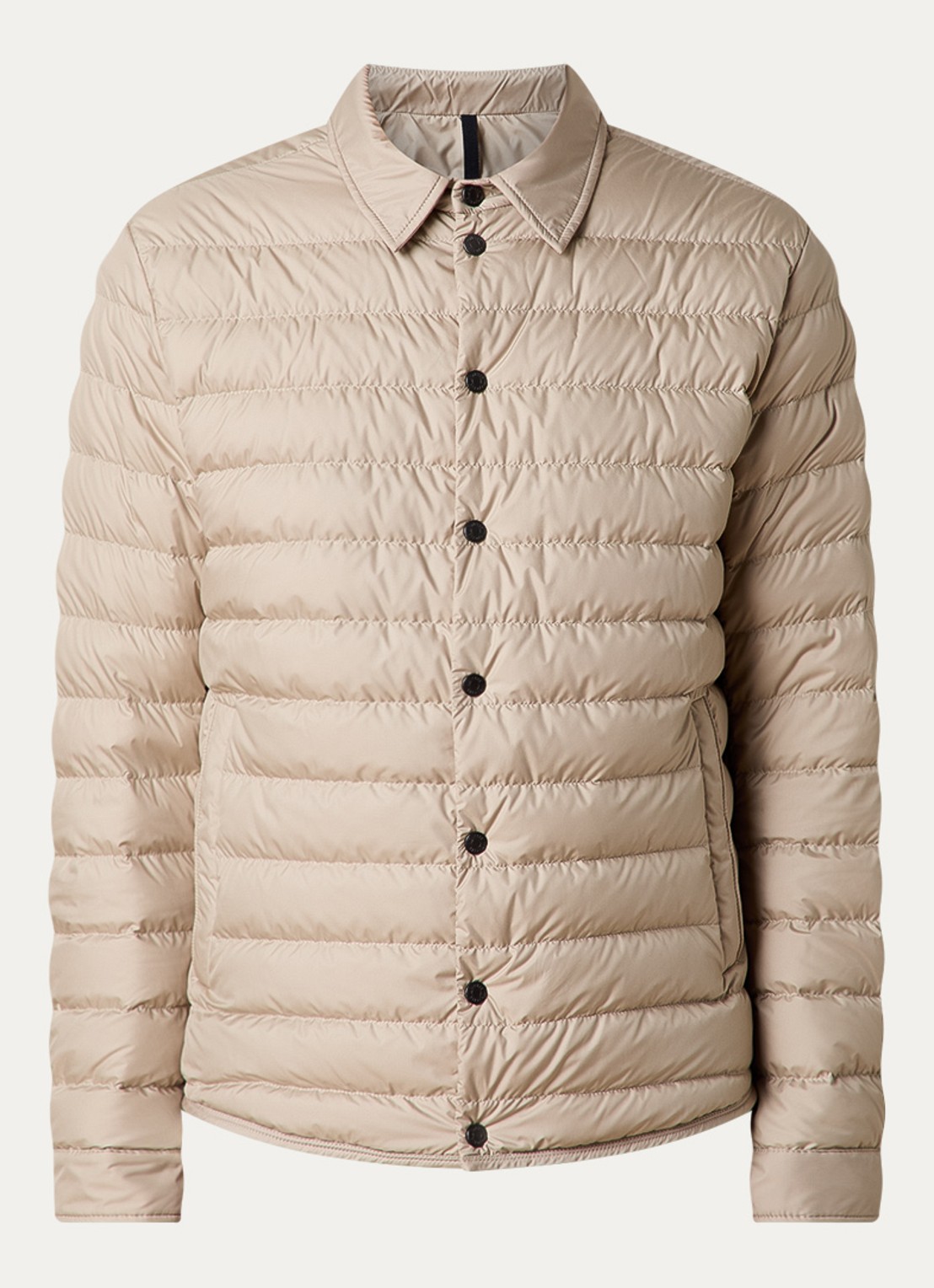 Moncler Bourdon gewatteerd jack met donsvulling - voorkant 4 beige
