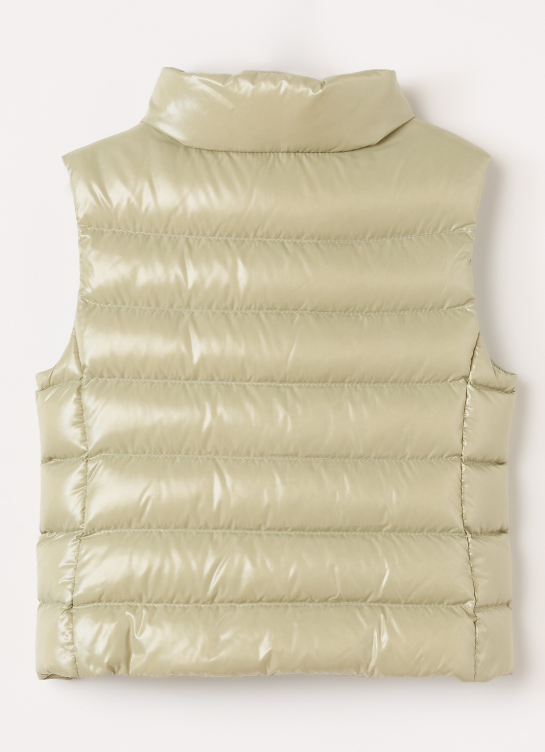 Moncler Chany bodywarmer met donsvulling - achterkant groen