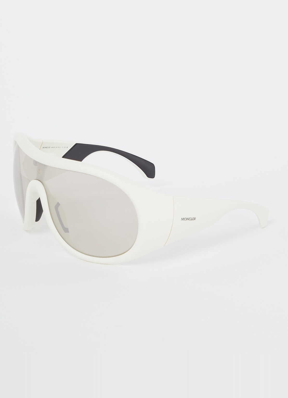 Moncler Cloche zonnebril ME8004 - voorkant gebroken wit