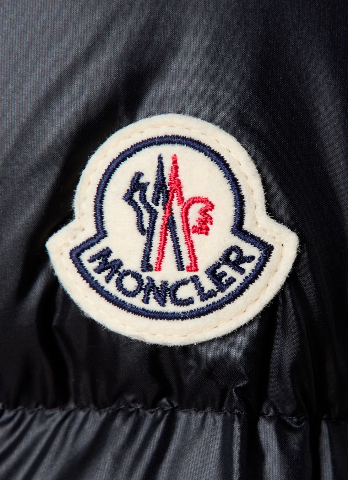Moncler Cochevis gewatteerd jack met donsvulling en capuchon - detail 6 zwart