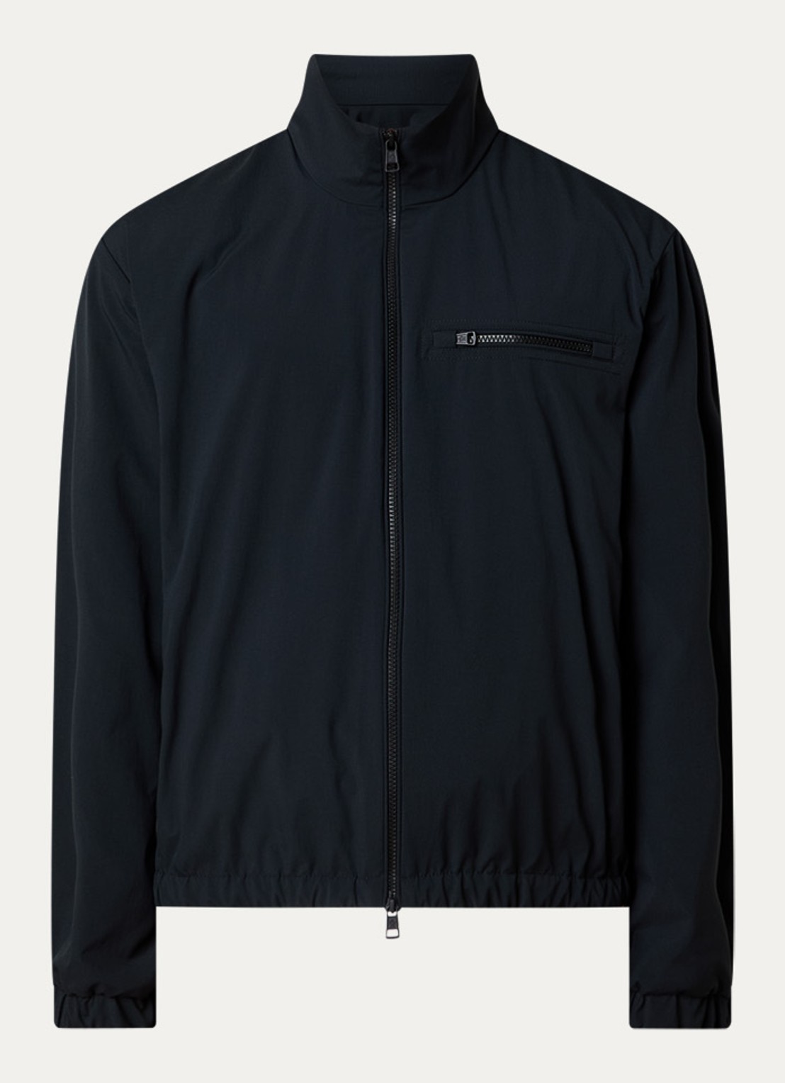 Moncler Danby bomberjack met steekzakken - voorkant 5 zwart