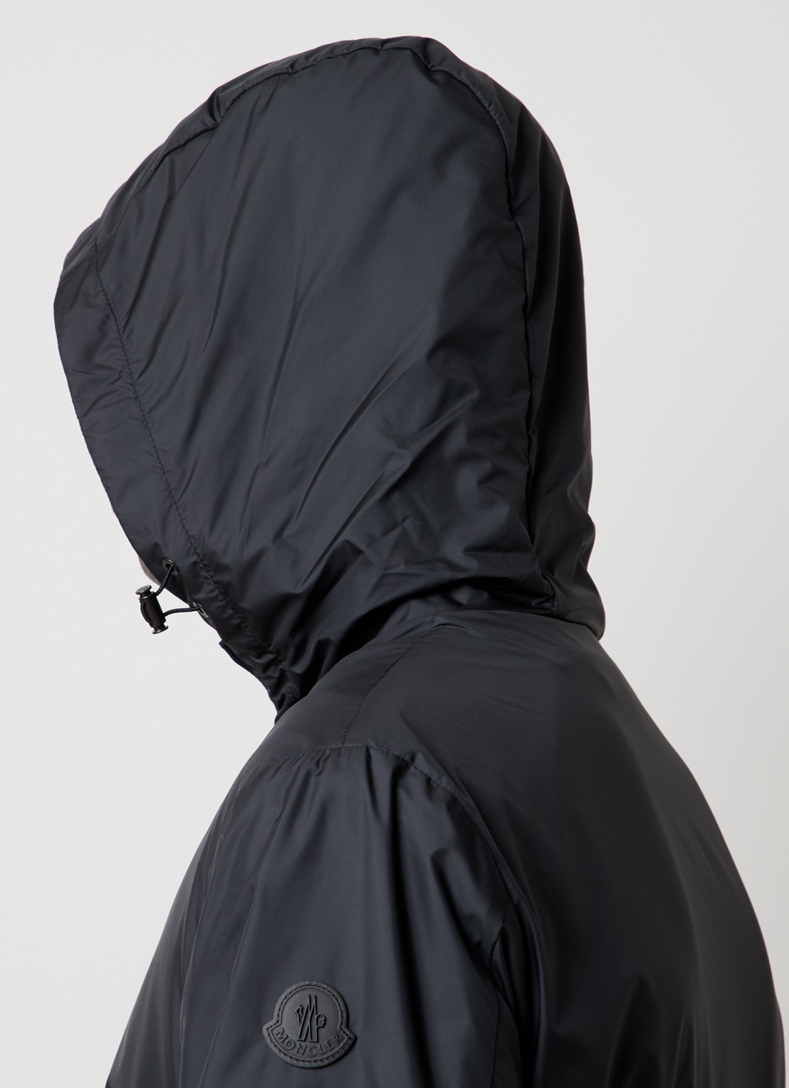 Moncler Domene windjack met capuchon - detail 6 antraciet