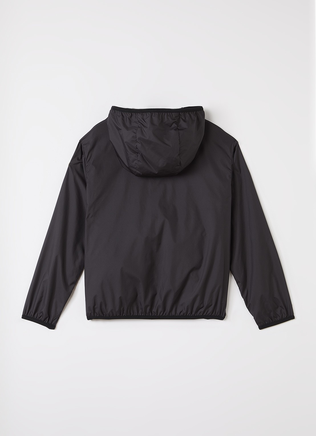 Moncler Fegeo windjack met ritszakken en capuchon - achterkant 3 zwart