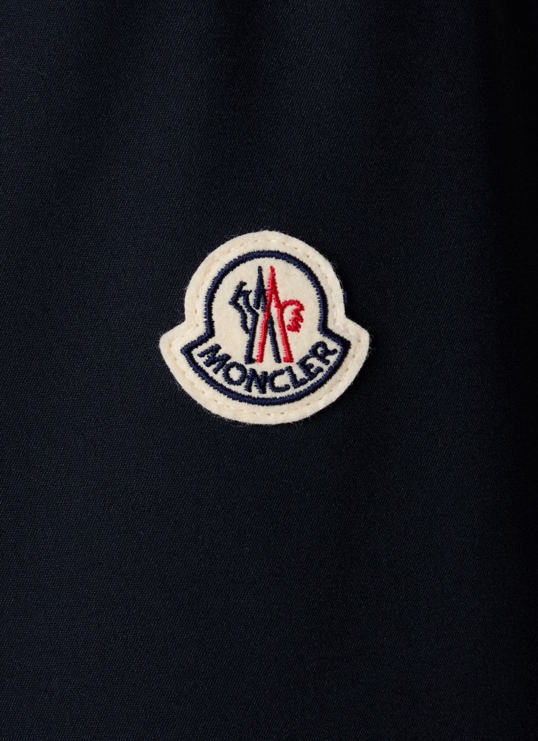 Moncler Fourioun jack met ritszakken en logo - detail 5 donkerblauw