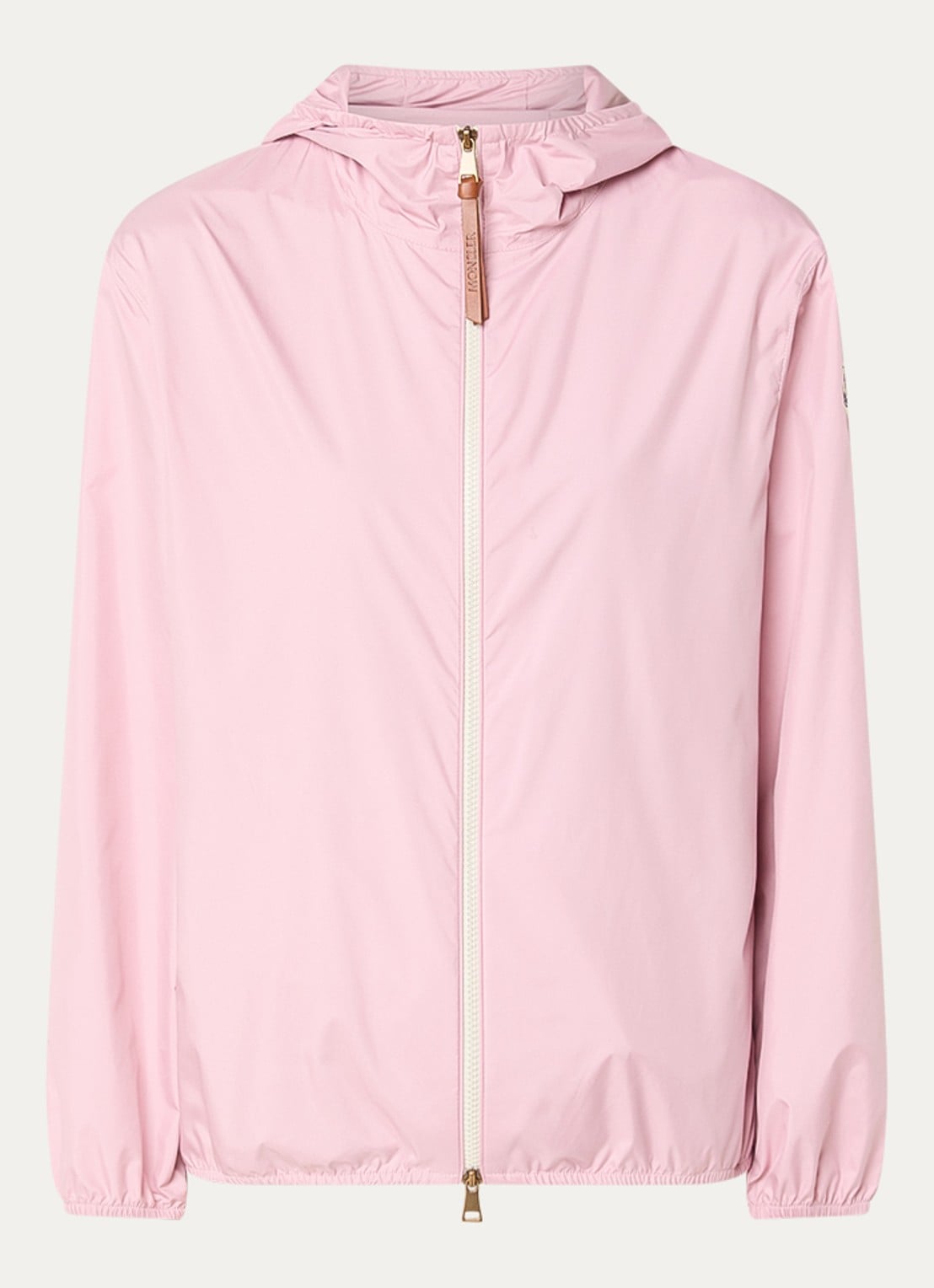 Moncler Fregeos windjack met capuchon en steekzakken - voorkant 2 roze