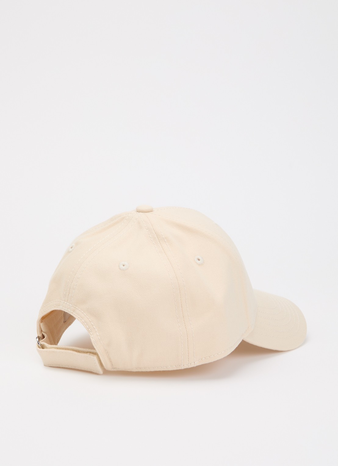 Moncler Gabardine pet met logo  - detail beige