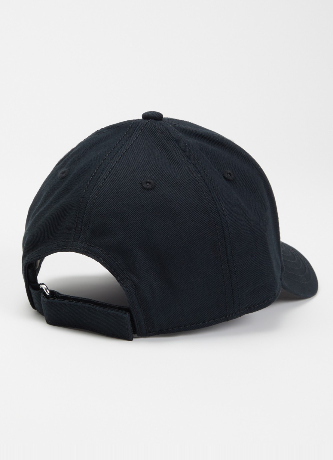 Moncler Gabardine pet met logo  - detail 2 zwart
