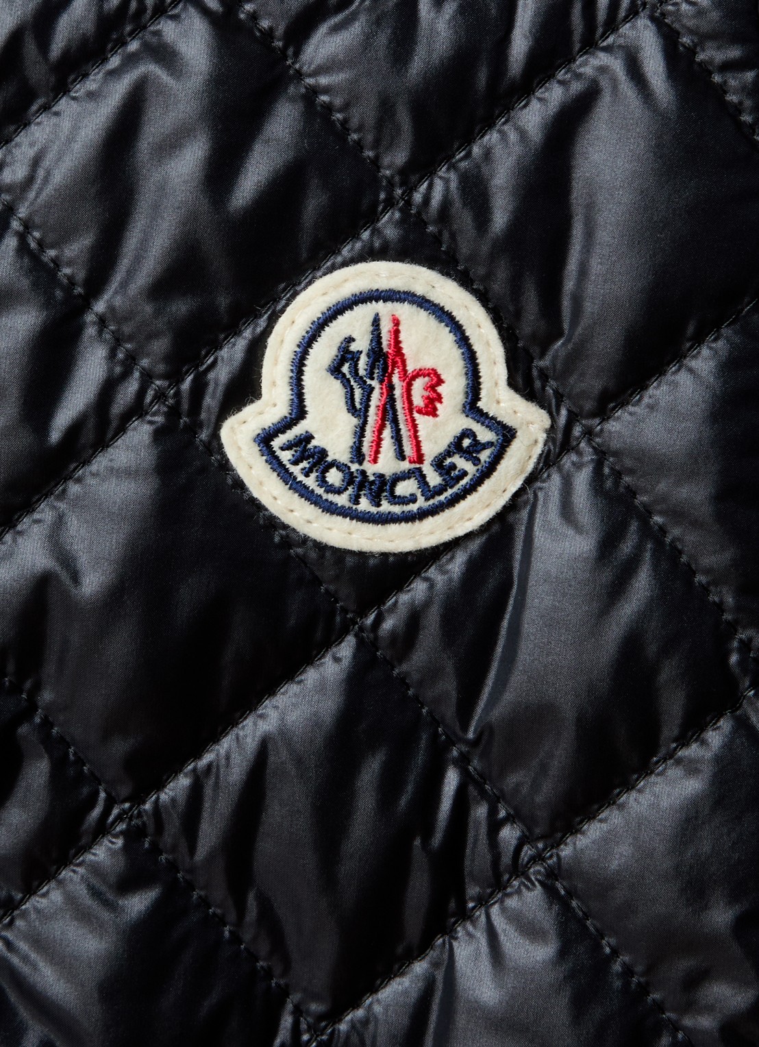 Moncler Gonna minirok met quilt patroon - detail 5 zwart