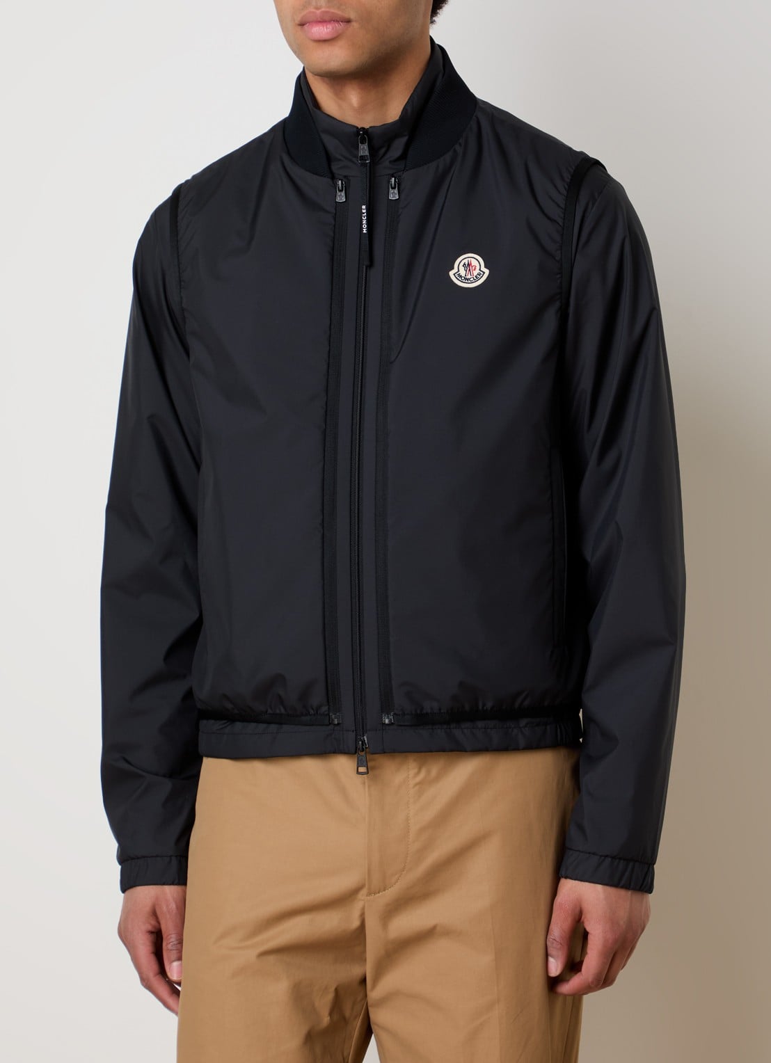 Moncler Hemmor jack met uitneembare voering - detail 5 zwart