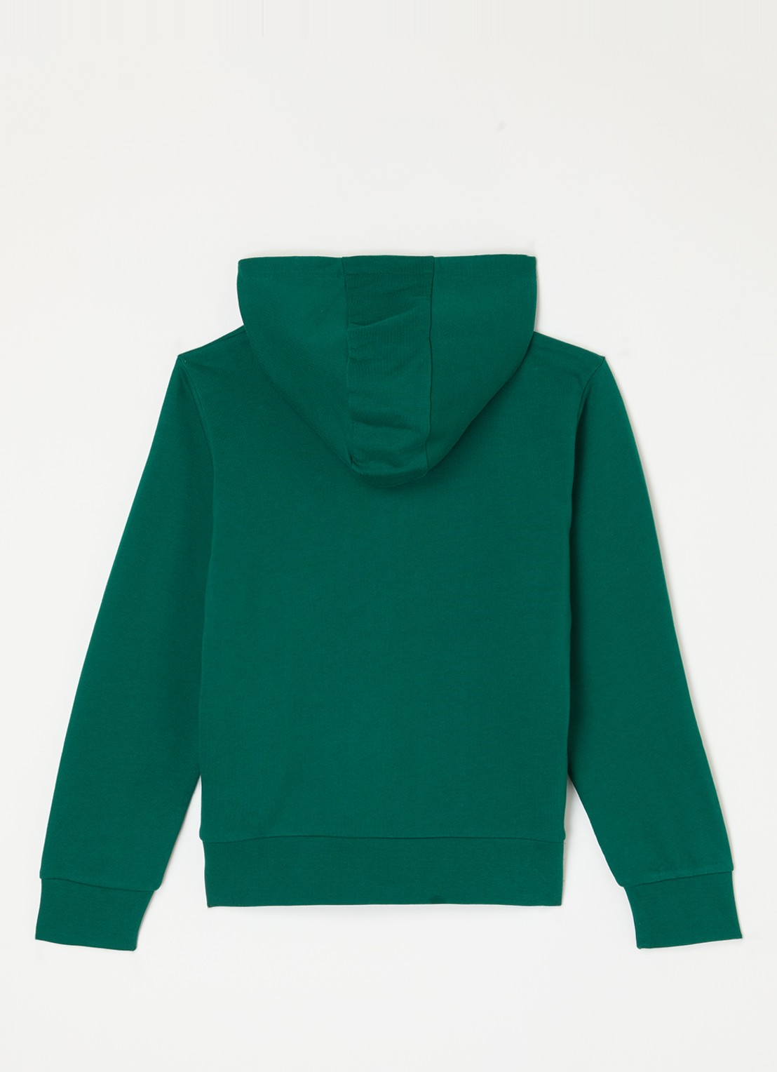 Moncler Hoodie met logoprint - voorkant 3 donkergroen