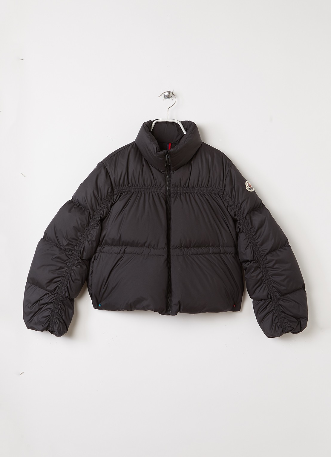 Moncler Jankas puffer jack met donsvulling - voorkant zwart