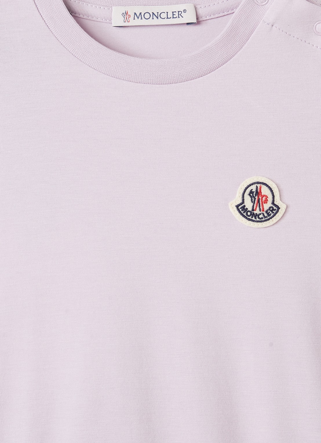 Moncler Jurk met logo - detail 3 lila